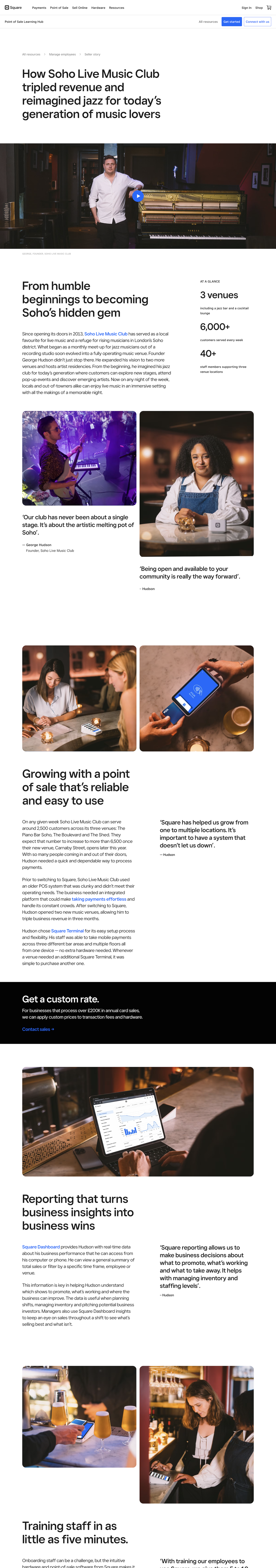Soho Live seller story (en-GB)