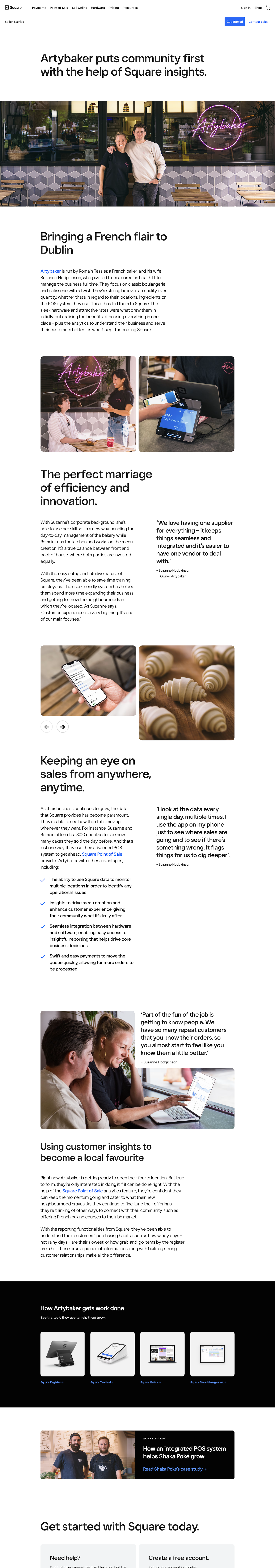 Artybaker seller story (en-IE)